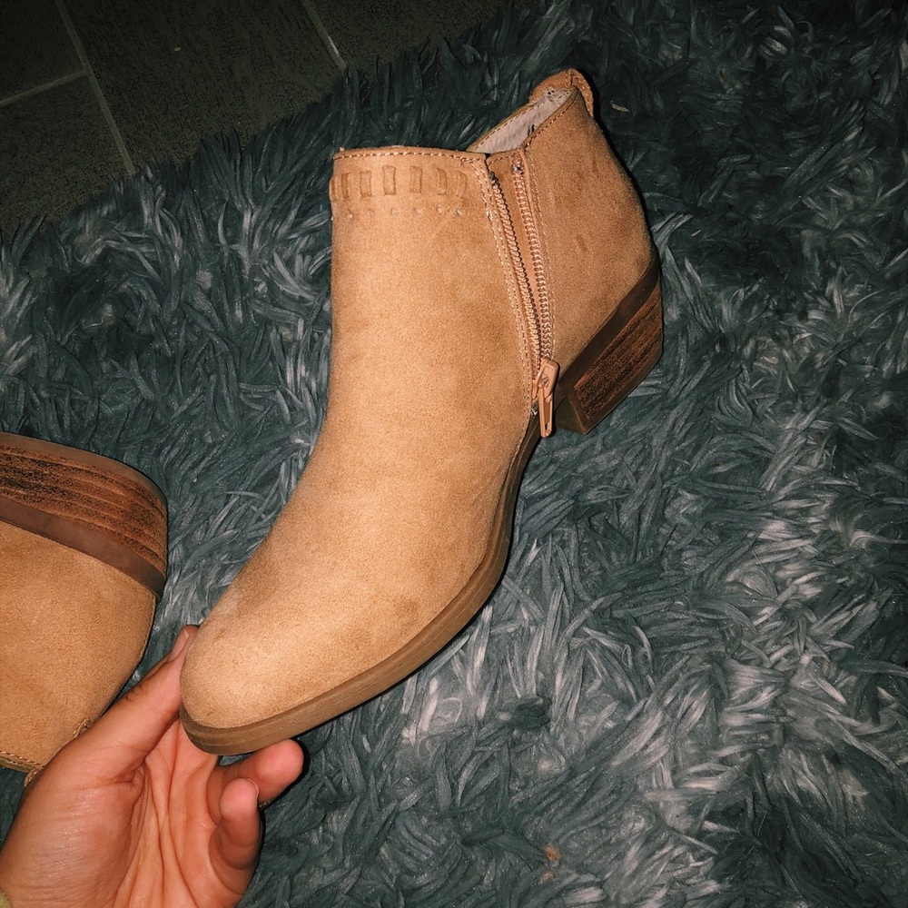 Tan booties. - Picture 2 of 2